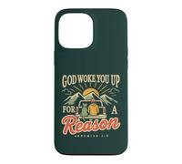 Christian Faith Mountain Sunrise (Jérémie 1:5) Coque pour iPhone 13 Pro Max