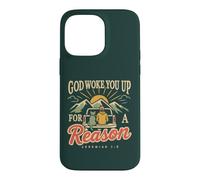 Christian Faith Mountain Sunrise (Jérémie 1:5) Coque pour iPhone 14 Pro Max