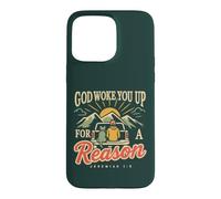 Christian Faith Mountain Sunrise (Jérémie 1:5) Coque pour iPhone 15 Pro Max
