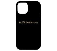 Christian Faith Over Fear Shirt Men Jesus Religious Shirts Coque pour iPhone 12/12 Pro