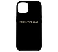 Christian Faith Over Fear Shirt Men Jesus Religious Shirts Coque pour iPhone 13
