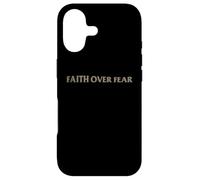 Christian Faith Over Fear Shirt Men Jesus Religious Shirts Coque pour iPhone 17