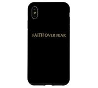 Christian Faith Over Fear Shirt Men Jesus Religious Shirts Coque pour iPhone XS Max