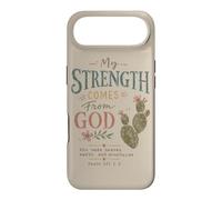 Christian Faith Psaume 121 Ma Force Vient de Dieu Coque pour iPhone Air
