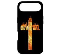 Christian Faith Revival Fire: Born-Again Church Jesus Cross Coque pour iPhone Air