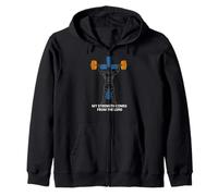 Christian Fitness My Strength from The Lord Verse de la Bible pour Homme Sweat à Capuche