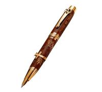 Christian Gift Pen avec gravure de scription, stylo commémoratif de Dieu bénissant la Bible | Design croisé Crayon d'écriture religieux inspirant, Faith Easter Present pour les pasteurs les plus