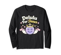 Christian Girl Delulu Era Gen Z Faith Humour God's Plan Manche Longue