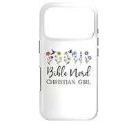 Christian Girls Nerd Bible Study Scripture Pastor God Jesus Coque pour iPhone 17 Pro