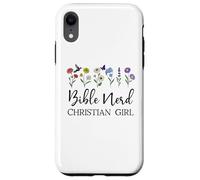 Christian Girls Nerd Bible Study Scripture Pastor God Jesus Coque pour iPhone XR