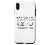 Christian Girls Nerd Bible Study Scripture Pastor God Jesus Coque pour iPhone XS Max