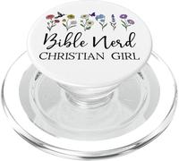 Christian Girls Nerd Bible Study Scripture Pastor God Jesus PopSockets PopGrip pour MagSafe