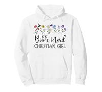 Christian Girls Nerd Bible Study Scripture Pastor God Jesus Sweat à Capuche