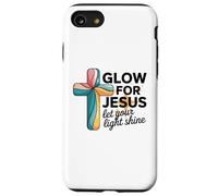 Christian Glow for Jesus Laisse ta lumière Briller Faith Cross Coque pour iPhone SE (2020) / 7/8