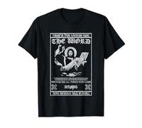Christian Goth The Word Vintage Biblique Faith Art T-Shirt