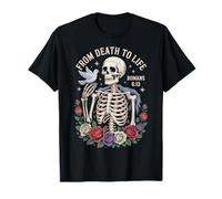 Christian Gothic Faith Vintage Bible Citation Romains 6:13 T-Shirt