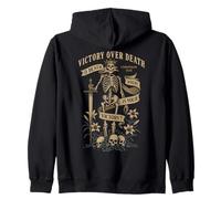Christian Gothic Vintage Squelette Corinthiens 15:55 Sweat à Capuche