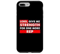 Christian Gym Lover, Seigneur, Donne-Moi de la Force pour Un représentant de Plus Coque pour iPhone 7 Plus/8 Plus