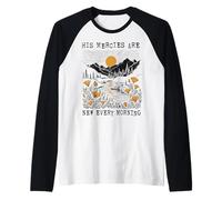 Christian His Mercies California Poppy Morning Manche Raglan