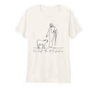Christian Il a quitté Les 99 pour me retrouver Jésus et a Perdu Ses brebis T-Shirt Haut de Gamme