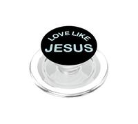 Christian Inspirational Art Pop Socket - Love Like Jesus PopSockets PopGrip pour MagSafe