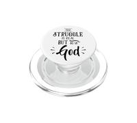 Christian Inspirational Pop Socket - God is Real Always PopSockets PopGrip pour MagSafe