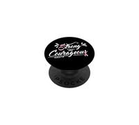 Christian Inspirational Pop Socket - Strong and Courageous PopSockets PopGrip Adhésif