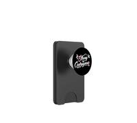 Christian Inspirational Pop Socket - Strong and Courageous PopSockets PopWallet pour MagSafe