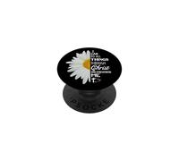 Christian Inspired Pop Socket - Christ Who Strengthens Me PopSockets PopGrip Adhésif