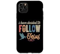 Christian, J'Ai décidé de Suivre Jésus, Dieu, Hommes, Femmes, Enfants Coque pour iPhone 11 Pro Max