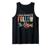 Christian, J'Ai décidé de Suivre Jésus, Dieu, Hommes, Femmes, Enfants Débardeur