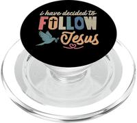 Christian, J'Ai décidé de Suivre Jésus, Dieu, Hommes, Femmes, Enfants PopSockets PopGrip pour MagSafe