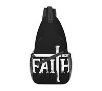 Christian Jesus Cross Sling Sac à Dos de Voyage, randonnée, Sac à bandoulière pour Homme et Femme