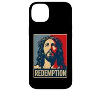 Christian Jésus Redemption Croix Salut Coque pour iPhone 14 Plus