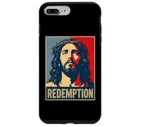 Christian Jésus Redemption Croix Salut Coque pour iPhone 7 Plus/8 Plus