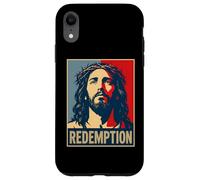 Christian Jésus Redemption Croix Salut Coque pour iPhone XR