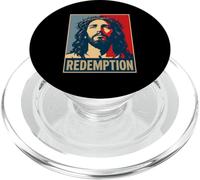 Christian Jésus Redemption Croix Salut PopSockets PopGrip pour MagSafe