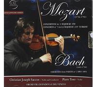 Christian Joseph Saccon - Mozart & Bach: Concertone, Concerto E Sarabanda (CD + DVD)