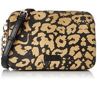 Sac Bandoulière - CHRISTIAN LACROIX - MILY 9 - Imprimé Léopard Doré - 2 Compartiments - Bandoulière Réglable