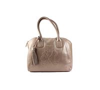 Christian Lacroix Sac à Main en Cuir Relief 4 Champagne