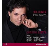 Christian Leotta – Beethoven: Piano Sonatas Vol.5 – CD (Import)