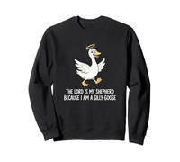 Christian Lord is My Shepherd Silly Goose Church Membre Sweatshirt