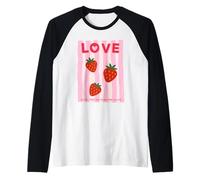Christian Love Strawberries 1 Corinthiens 16:14 Manche Raglan