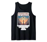 Christian Marketer Marketing est Mon Directeur de ministère, Jésus Débardeur