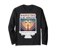 Christian Marketer Marketing est Mon Directeur de ministère, Jésus Manche Longue