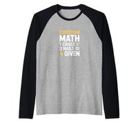 Christian Math One Cross Three Nails Four Given Manche Raglan