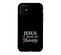 Christian Mental Health Jésus Therapy Bible Boundaries Coque pour iPhone 11