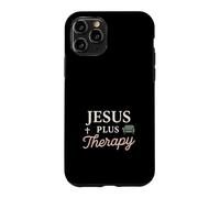 Christian Mental Health Jésus Therapy Bible Boundaries Coque pour iPhone 11 Pro
