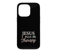 Christian Mental Health Jésus Therapy Bible Boundaries Coque pour iPhone 13 Pro