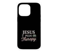 Christian Mental Health Jésus Therapy Bible Boundaries Coque pour iPhone 14 Pro Max